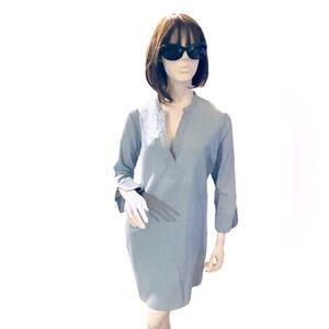 Vineyard Vine Jean Tunic Preppy Dress Size 4